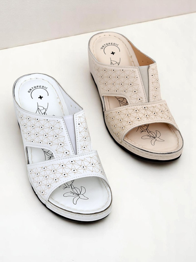 Royalfashion Ženski natikači z debelejšim podplatom Nova Step