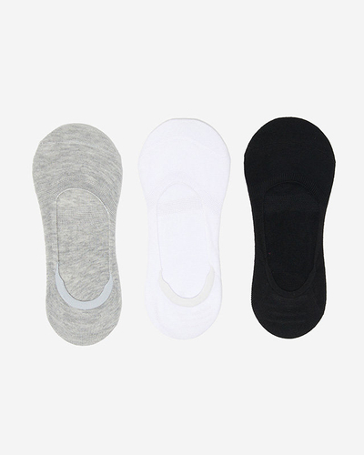 3 / balenie rôznofarebných dámskych ponožiek - Spodná bielizeň