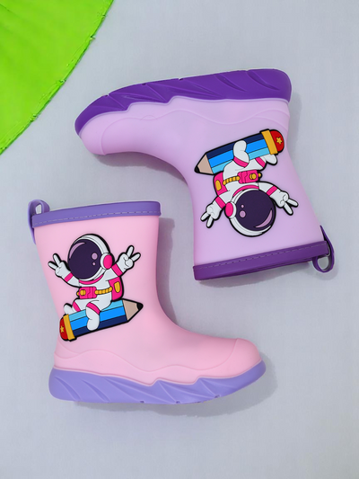 Royalfashion detské gumáky s astronautom Cosmos
