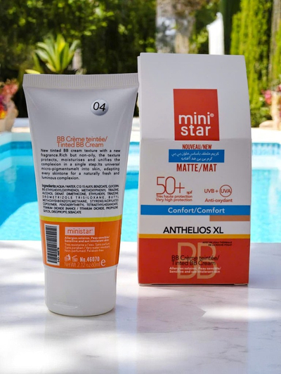 MINI STAR Hydratačný BB krém SPF 50 s matným efektom
