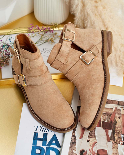Royalfashion Dámske čižmy Geronsa s výrezom