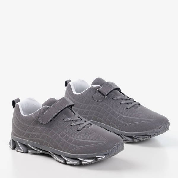 Šedé detské tenisky Fana - Obuv