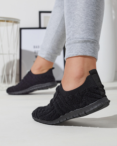 Čierne dámske športové tenisky Kerliv- Obuv