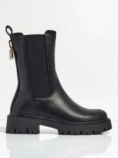 Visoki ženski gležnarji iz eko usnja Varinell