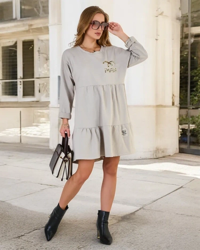 Royalfashion Dámske látkové šaty