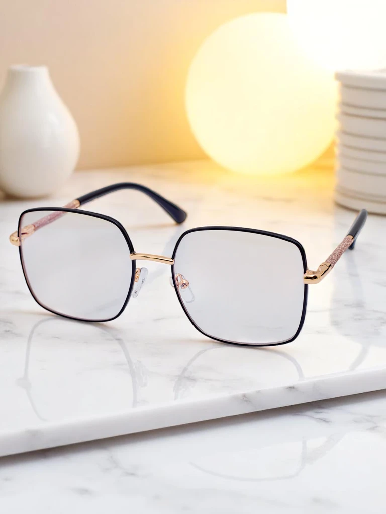 Royalfashion slnečné okuliare v tvare Square Skyline Shades