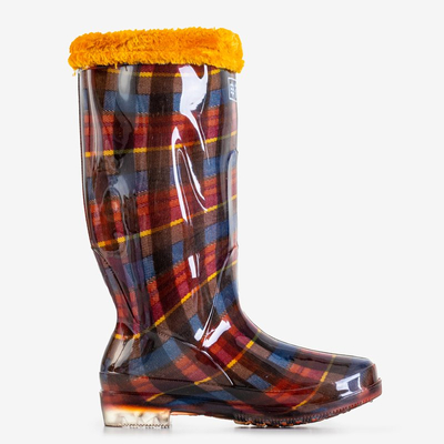 Farebné dámske topánky do dažďa Tofito - Obuv