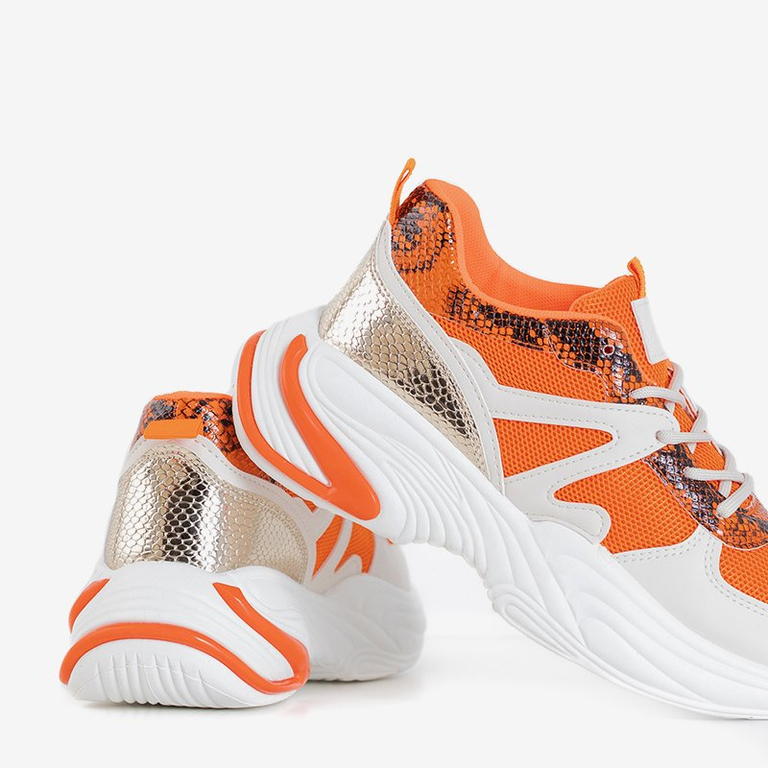 Oranžová dámska športová obuv Waks - Obuv