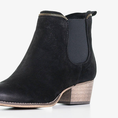 Čierne ploché topánky Betha - Topánky