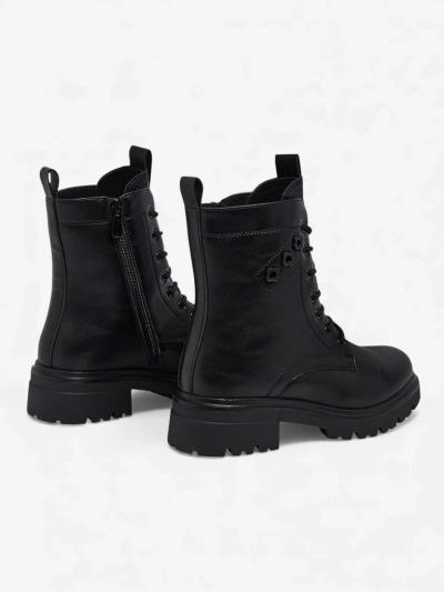 Eko usnjeni ženski gležnarji na vezalke Nometa