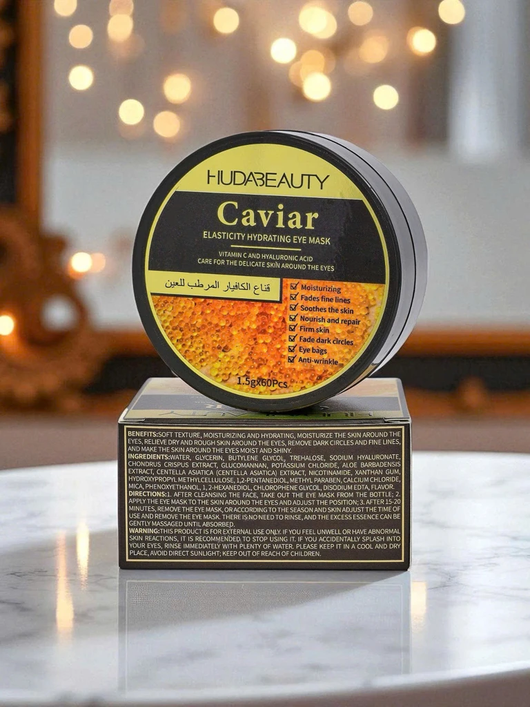 Aurelia Caviar Eye Mask Hydro Vitale – vlažilni obliži za pod oči HudaBeauty