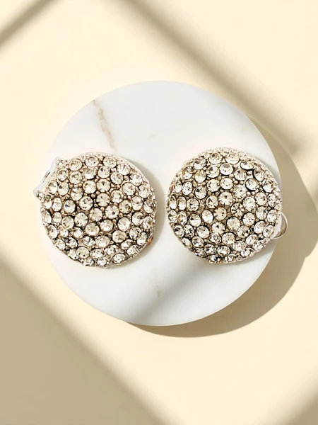 Royalfashion Dámske náušnice na klip s kubickým zirkónom