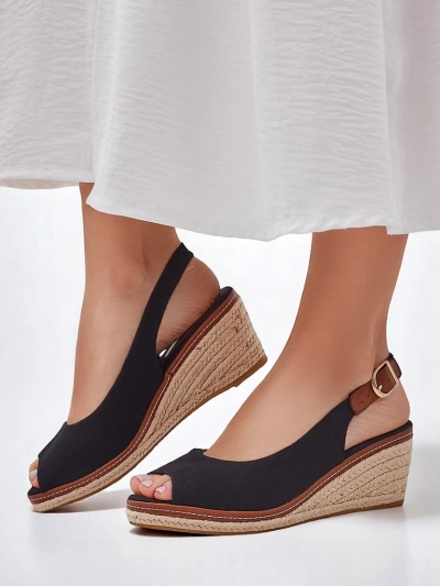 Royalfashion Dámske wedge sandále bez prstov Tafenis