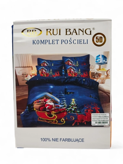 Royalfashion Božična posteljnina 160x200 komplet 3-DELNI