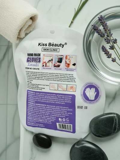 Aurelia Hand Mask Gloves Lavender - Vlažilne rokavice za roke 30 g