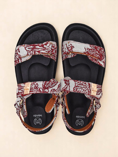 Royalfashion Dámske sandále s potlačou Aloe