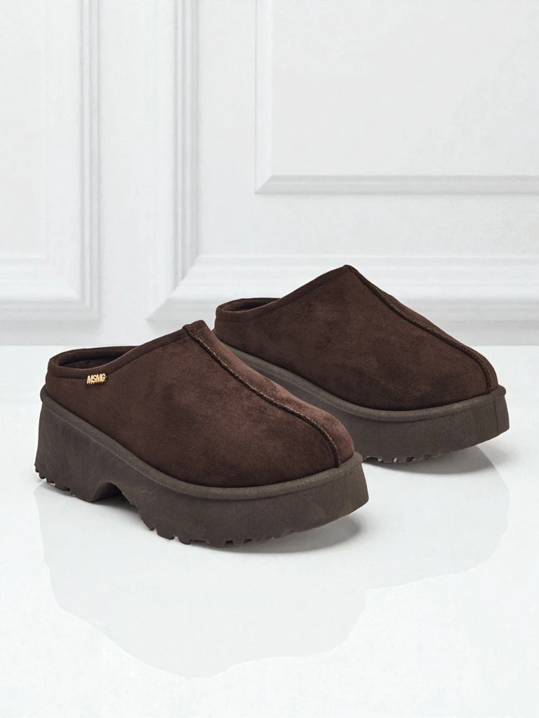 Kratki ženski škornji a'la za sneg s krznom Noelina