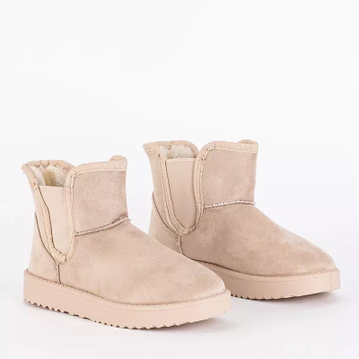 OUTLET Dámske béžové snehule Gavi - Obuv