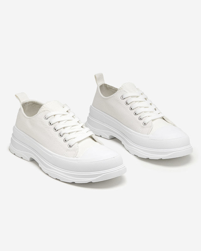 Cresoma krémové dámske športové tenisky - Obuv