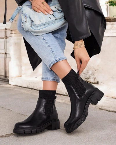 Dámske slip-on členkové topánky Royalfashion Domix