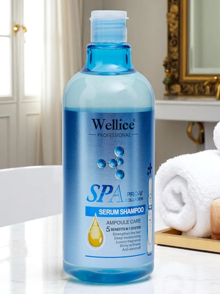 Profesionálny šampón na vlasy s kolagénom – Intenzívna hydratácia a uhladenie vlasov 5 v 1