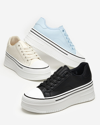 Dámske svetlomodré športové topánky a'la Aniel tenisky - Obuv