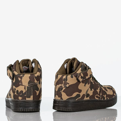 Sportovní žhnoucí dětské dětské boty camo Dixones - Footwear 1