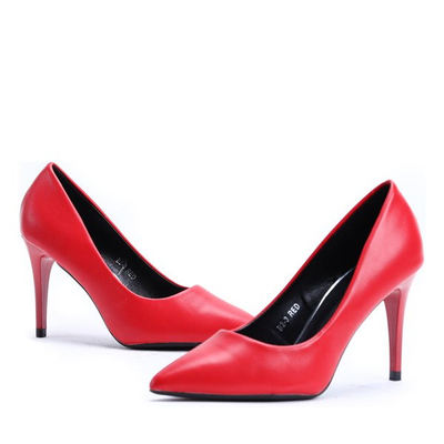 Czerwone szpilki Caroline - Obuwie