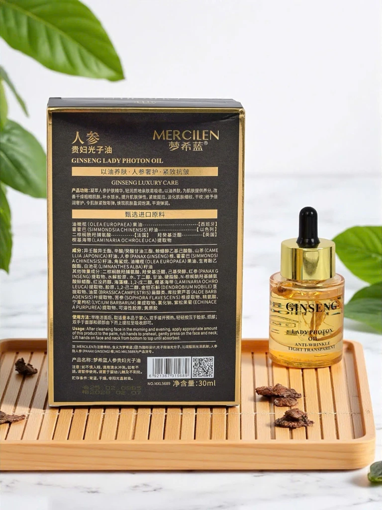 Elara Ginseng Photonica Oleum – luksuzno olje proti gubam 30ml