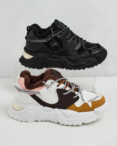 Royalfashion Dámske zateplené tenisky Cyrenna