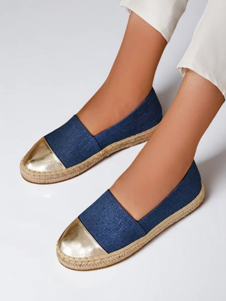 Royalfashion Dámske espadrilky a'la denim Anerta
