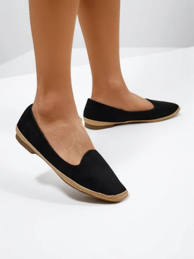 Royalfashion Dámske espadrilky z eco semišu Emmeno