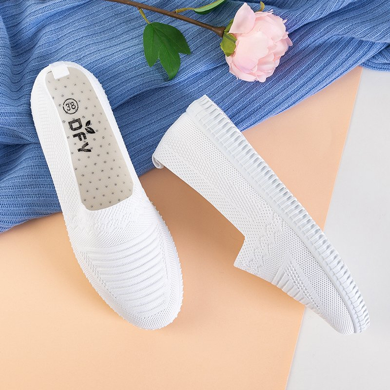 OUTLET Dámske biele tenisky Turandot - Obuv