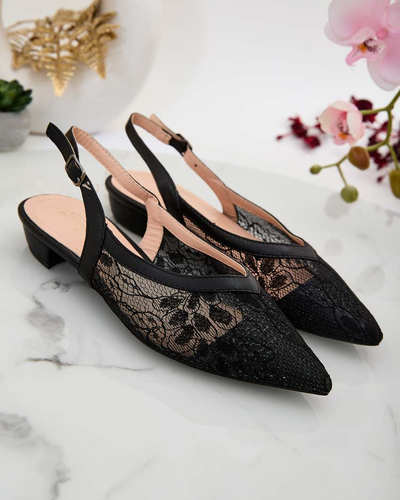 Royalfashion Dámske a'la balerínky s čipkou Benoce