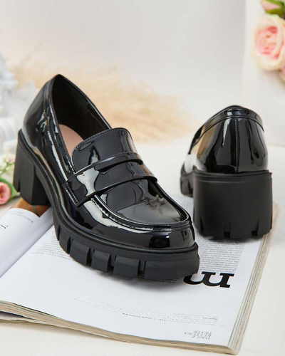 Royalfashion Dámske mokasíny na nízkom podpätku Denebel