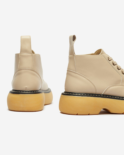 Dámske čižmy v béžovej farbe Tarraf- Footwear
