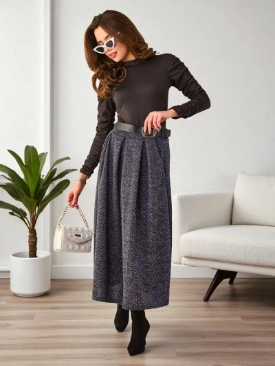 Royalfashion Ženská midi sukňa