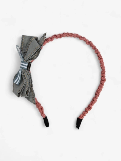 Royalfashion Otroška naglavna opaska za lase s pentljo