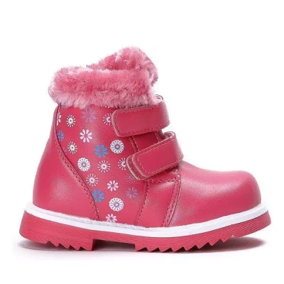 OUTLET Červené dievčenské topánky Luna - Topánky