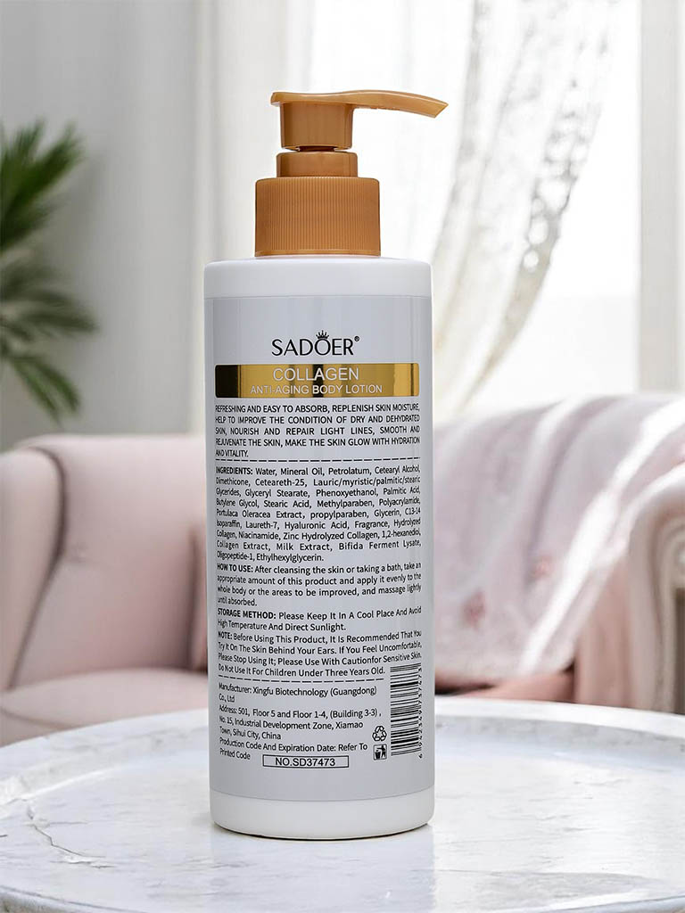 Telové balzamy Sadoer s kolagénom