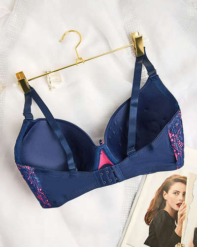 Royalfashion Dámska podprsenka zdobená čipkou