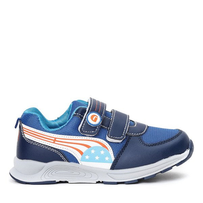 Chłopięce sportowe buty w kolorze granatowym Trini - Obuwie