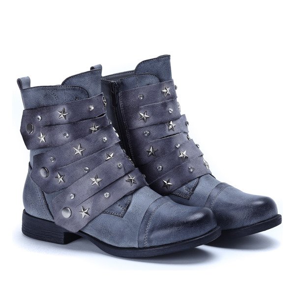 Šedé tašky s hviezdičkami Livija - Obuv