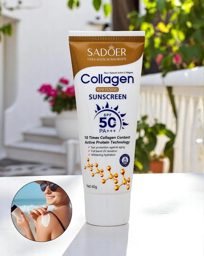Sadoer opaľovací krém SPF 50 s kolagénom