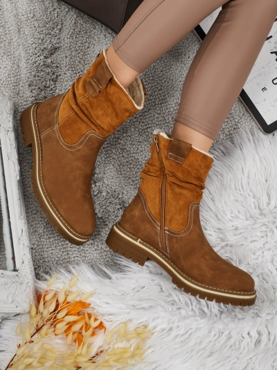 Visoki ženski gležnarji iz eko semiša Liora