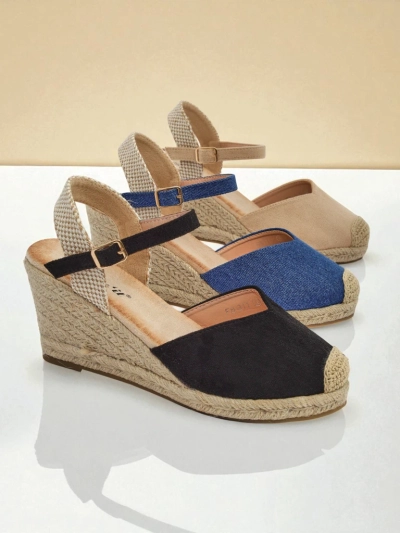 Royalfashion Dámske sandále na platforme Solara Espadrilles