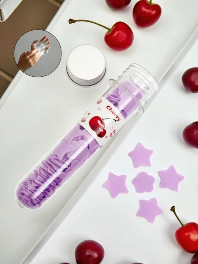 Royalfashion Papierové mydlo na cestovanie s hviezdami Čerešňa