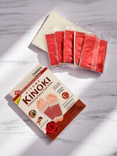 Detox Pásky na nohy DETOX KINOKI 10 ks Ruža