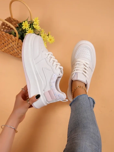 Royalfashion Športové dámske tenisky na platforme Lincidi