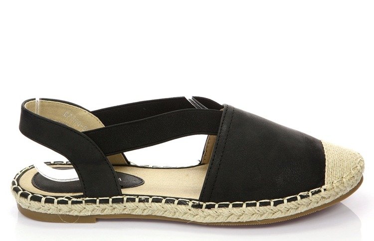 Venkovní espadrilles Black Firstenah - Obuv 1